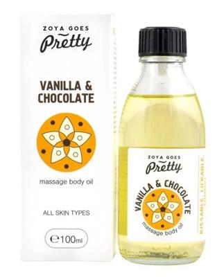 Zoya Goes Pretty Massage body oil vanilla & chocolate 100 Milliliter