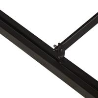 Salontafel 100x100x35 cm massief ruw mangohout - thumbnail