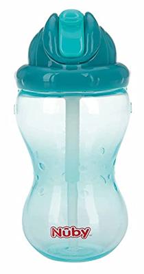 Nuby Flip it 360ml 12 maand+ aqua 1 Stuks Nuby Flip it 360ml 12 maand+ aqua 1 Stuks