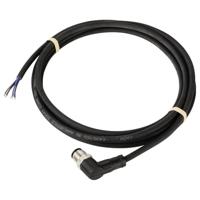 TRU COMPONENTS TC-12833140 Sensor/actuator aansluitkabel M12 Aantal polen (sensoren): 5 Stekker, haaks 2 m 1 stuk(s) - thumbnail