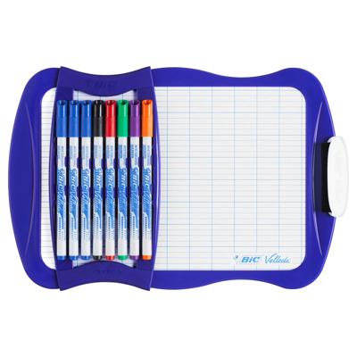 BIC velleda whiteboard met 8 markers