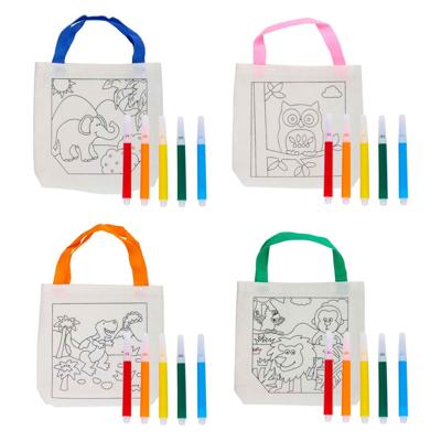 Katoenen Tas met 5 Stiften