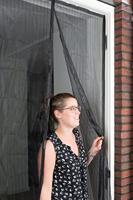 Guard'n Care Horgordijn met Magneten 220x100 cm Zwart - thumbnail