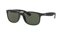 Zonnebril Ray-Ban ANDY 0RB4202 606971 55 Mat Zwart - thumbnail