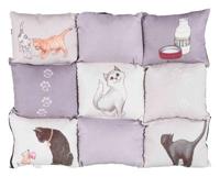 Hondenbed Trixie Grijs 55 × 45 cm Patchwork - thumbnail