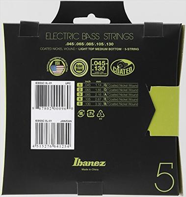 Ibanez IEBS5C light top medium bottom 5-snarige bassnaren