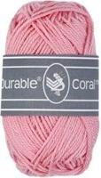 Durable Coral Mini 232 Pink - Haakgaren / Breigaren - thumbnail
