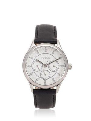 Horlogeband Marc by Marc Jacobs MJ1429 Leder Zwart 8mm