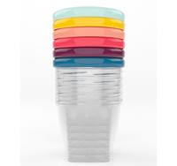 Set van 6 hermetisch afsluitbare bakjes 250 ml BABYMOOV Babydol set van 6 - thumbnail