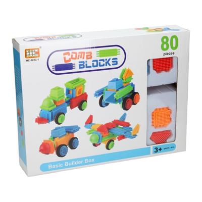 Bloko Bristle bouwblokken, 80dlg.