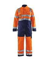 Blåkläder Overall High-Vis 63731804 | High-Vis Oranje/Marineblauw | Maat 62 - 7330509254493 - thumbnail