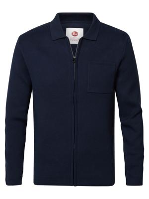 Petrol Industries Heren Gebreid vest Zwart - XXXL