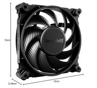BeQuiet SILENT WINGS 4 PC-ventilator Zwart (b x h x d) 120 x 25 x 120 mm - thumbnail