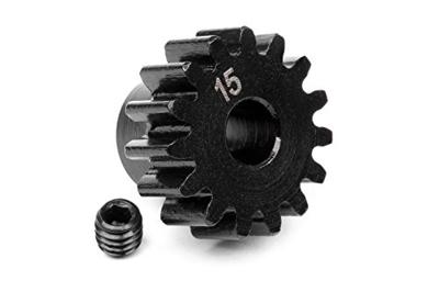 Pinion gear 15 tooth (1m/5mm shaft)