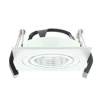 Klemko inbouw armatuur Lumico vierkant aluminium pan tilt 863902 Klemko inbouw armatuur Lumico vierkant aluminium pan tilt 863902