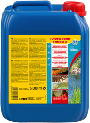 Sera Pond Omnipur A 5000ml - Complete Vijverbehandeling tegen Ziekten en Parasieten