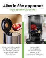 Hurom H320N Zwart - Slowjuicer | Juicer | Groenten en Fruitpers - thumbnail