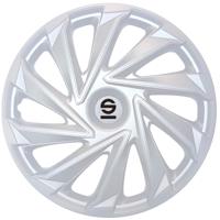 4-Delige Sparco Wieldoppenset Varese 14-inch zilver SP1480SV - thumbnail