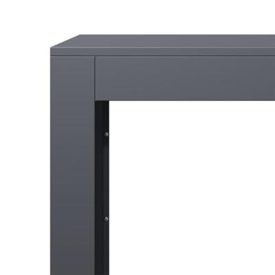 VidaXL Haardhoutrek 60x40x100 cm staal antracietkleurig VidaXL Haardhoutrek 60x40x100 cm staal antracietkleurig