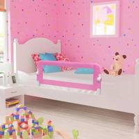 VidaXL Bedhekje peuter 120x42 cm polyester roze - thumbnail