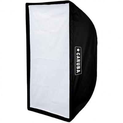 Caruba Quick Assembly Matte Zilver Strip Softbox 60x90cm Bowens