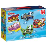 Jumbo puzzel Mickey RR 4 in1 Shaped 14-16-18-20 stukjes - thumbnail