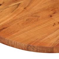 Tafelblad ovaal 140x50x3,8 cm massief acaciahout - thumbnail