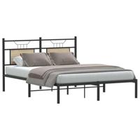 Bedframe zonder matras hout sonoma eikenkleurig 150x200 cm - thumbnail