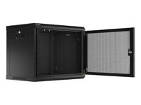Lanberg WF01-6606-00B rack 6U Wandrek Zwart - thumbnail