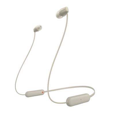 Sony WI-C100 In-ear Draadloos Beige