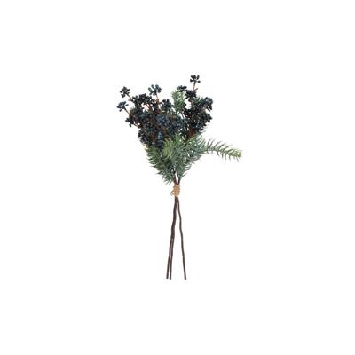 Kunsttak Hedera bes blauw groen 46xH23cm