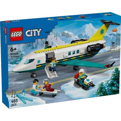 LEGO City ambulancevliegtuig 60465