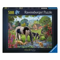 Ravensburger Puzzel Madlow Ponies 500 Stukjes - thumbnail
