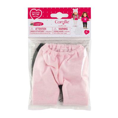 Corolle set van 2 leggings voor poppen, 36cm