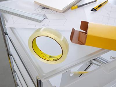 Scotch transparante tape 550 19 mm x 66 m, pak van 8