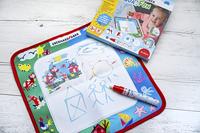 Eberhard Faber EF-524130 Tekenmat Aquafun 32x32cm Incl. 1 Waterstift - thumbnail