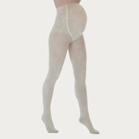 Lida Zwangerschapspanty Positiepanty Bamboo 300 Den Creme - thumbnail