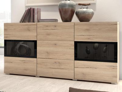 Commode BABEL 2 deuren en 3 lades sanremo