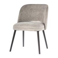 Riverdale Leeds eetkamerstoel grijs - thumbnail
