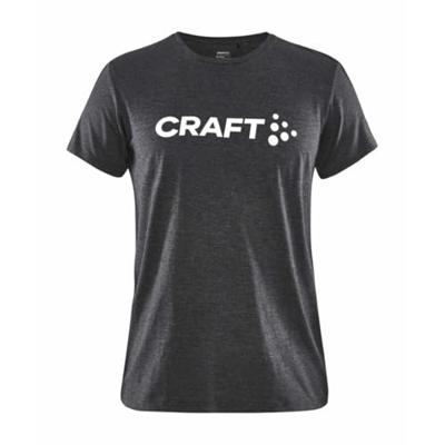 Craft 1913422 Community Logo SS Tee W - Black/Melange - L