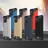 Lunso - Armor Guard backcover hoes - Xiaomi Mi 11 - Zilver - thumbnail
