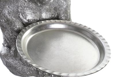 Decoratieve figuren DKD Home Decor Zilverkleurig Koloniaal Gorilla 38 x 55 x 52 cm