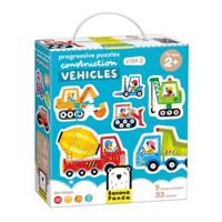 Banana Panda - oplopende puzzels voertuigen - 33st. - thumbnail