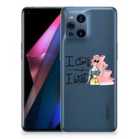 OPPO Find X3 | X3 Pro Telefoonhoesje met Naam i Can - thumbnail