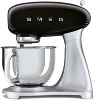 Smeg SMF02BLEU mixer - Staande mixer - Zwart/Zilver 800 W - thumbnail