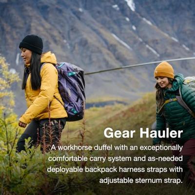 Osprey Transporter 65 Duffel Raven Black/Black 65L - thumbnail