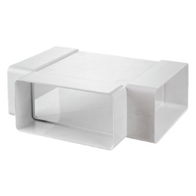 T-stuk 90° - 110x55mm