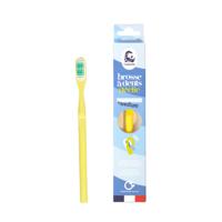 Lamazuna Toothbrush medium mimosa yellow 1 Stuks - thumbnail