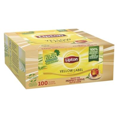 Thee lipton yellow label zonder envelop 100x1.5gr