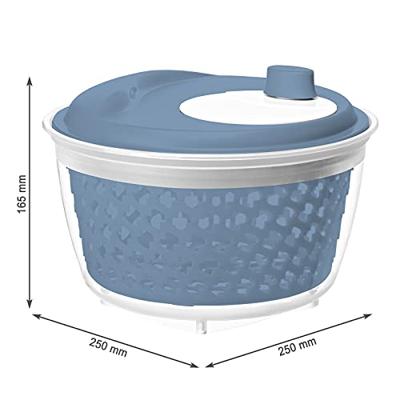 Rotho fresh slacentrifuge 4.5l horizon blauw/transparant